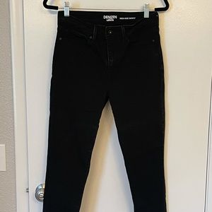 Black Denizen high rise skinny jeans from Target
